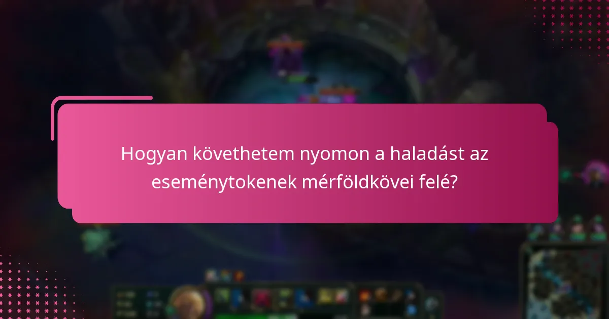 Mik a teljesítménykövetelmények az eseménytokenek mérföldköveihez?