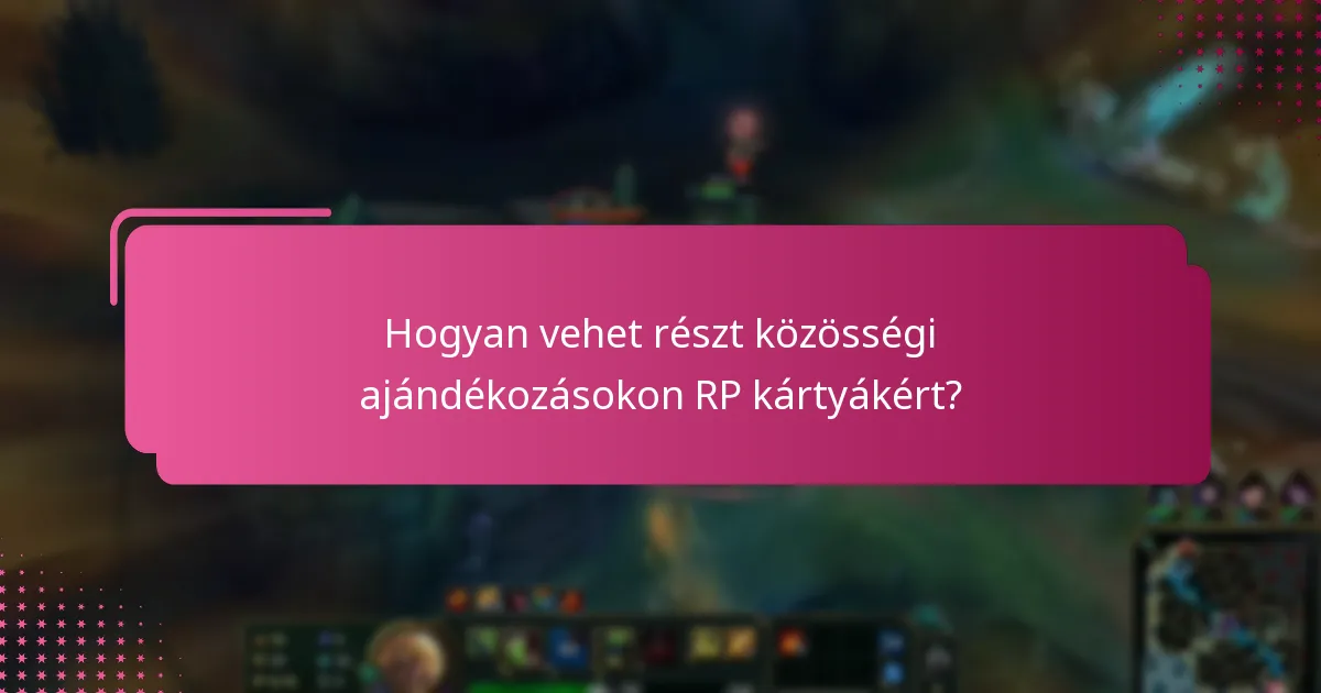 Hol találhatók RP kártyák?