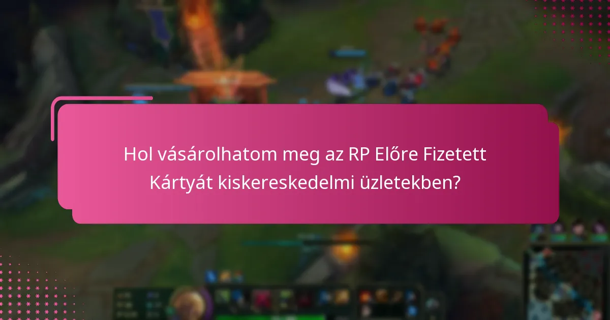 Hogyan vásárolhatom meg az RP Előre Fizetett Kártyát online?