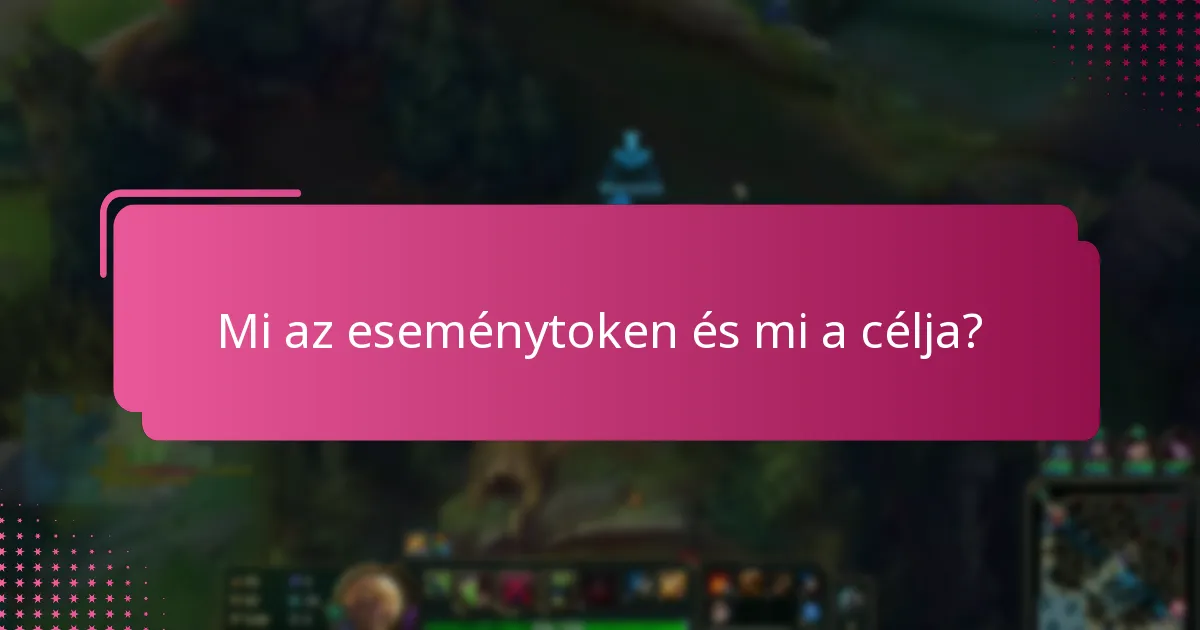 Hol találhatók videós útmutatók az eseménytokenek folyamatához?