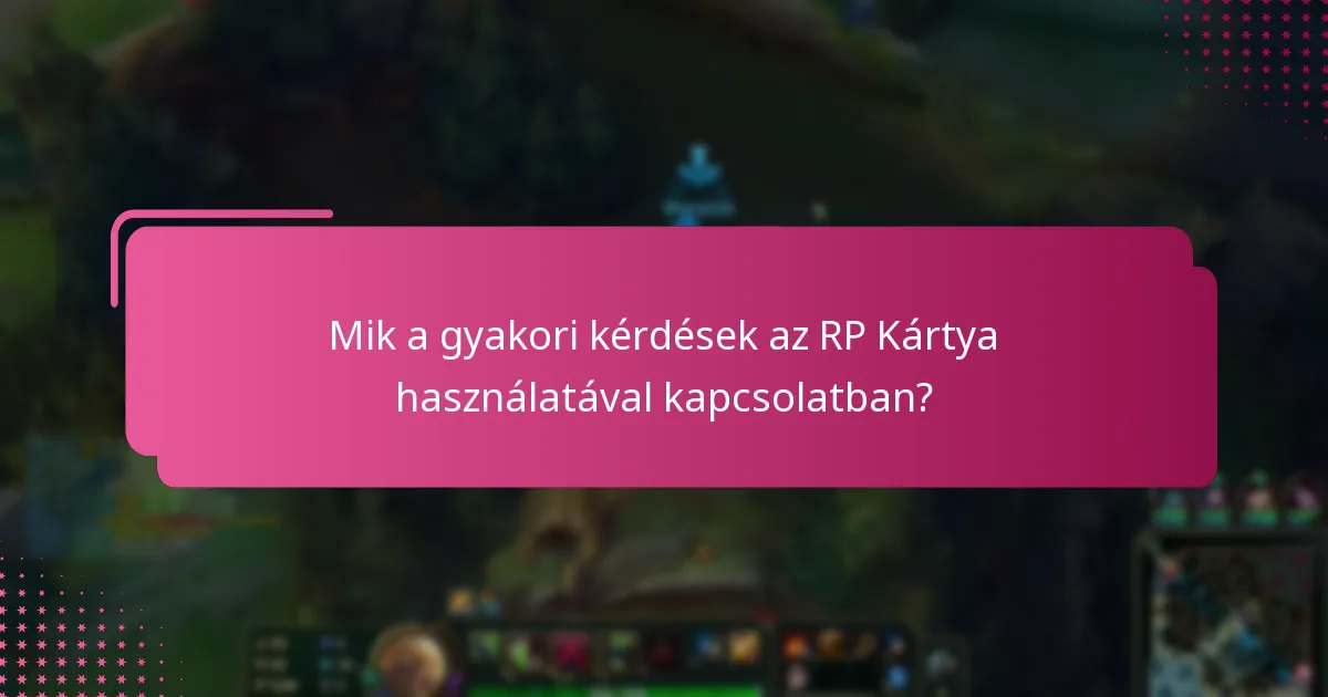 Hogyan hasonlítható az RP Kártya az alternatívákhoz?