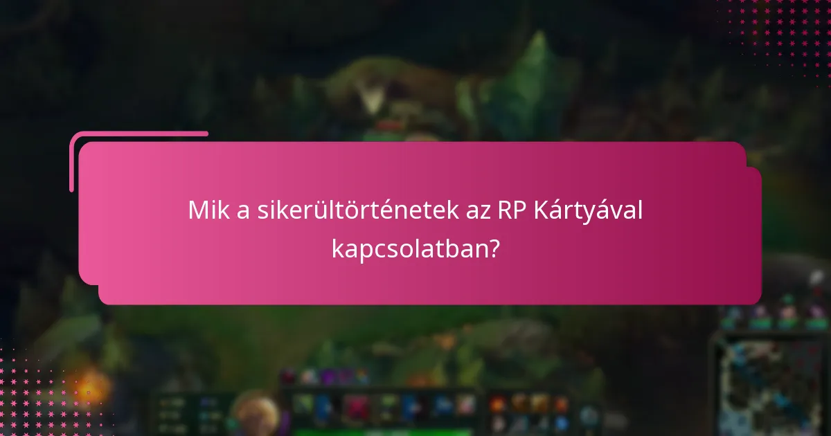 Hogyan hasonlítható össze az RP Kártya hasonló termékekkel?